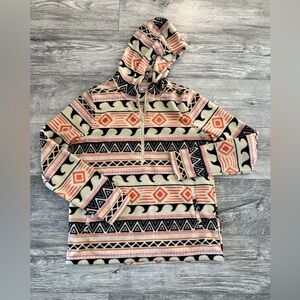 Women’s O’Neil Aztec fleece quarter zip hoodie